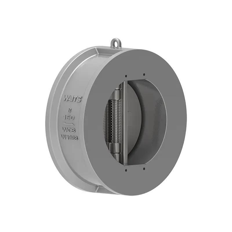 Válvula de retenção de placa dupla com vedação macia